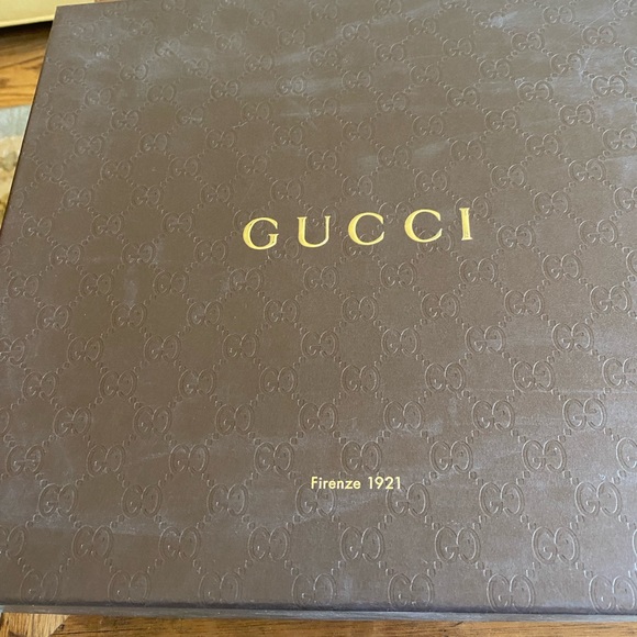 Gucci Bianco Multi Floral Platform Heels - Picture 12 of 13